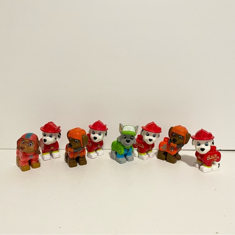 Mega Bloks Paw Patrol Figure Lot Blocks Puppy Dog Playset Replacement Pieces Toy